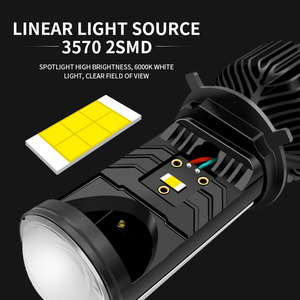 2023 <strong>New</strong> Lighting System 70W 10000lm Auto Projector Lens <strong>Led</strong> Headlights Bulb H4 Lens Y6 <strong>Led</strong> Headlight <strong>Led</strong> <strong>Kit</strong> for Toyota - Product Image 5