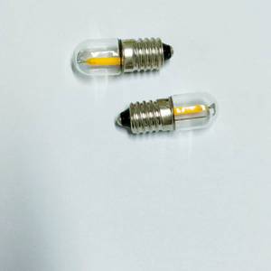 LEDフィラメント電球E106.3 V 12V24Vラウンドトップ自動ミニチュア信号電球E100.3-0.5WピンボールLED電球 - Product Image 5