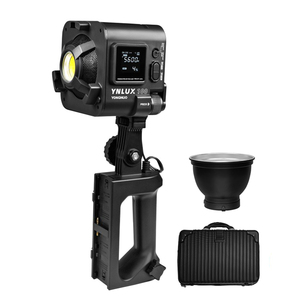 YONGNUO YNLUX100 100W el LED Video ışığı COB fotoğraf dolgu ışığı reflektör ile 3200K-5600K - Product Image 5