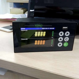 Registrador DE DATOS Modbus pantalla a color para transferencia de datos 6 canales DC gráfico registrador de datos de presión de temperatura industrial