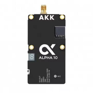 AKK Alpha 10 10W VTX - 5.8GHz 80CH 10W 7W 5W 3W 1W güç değiştirilebilir FPV Video verici desteği akıllı ses - Product Image 1