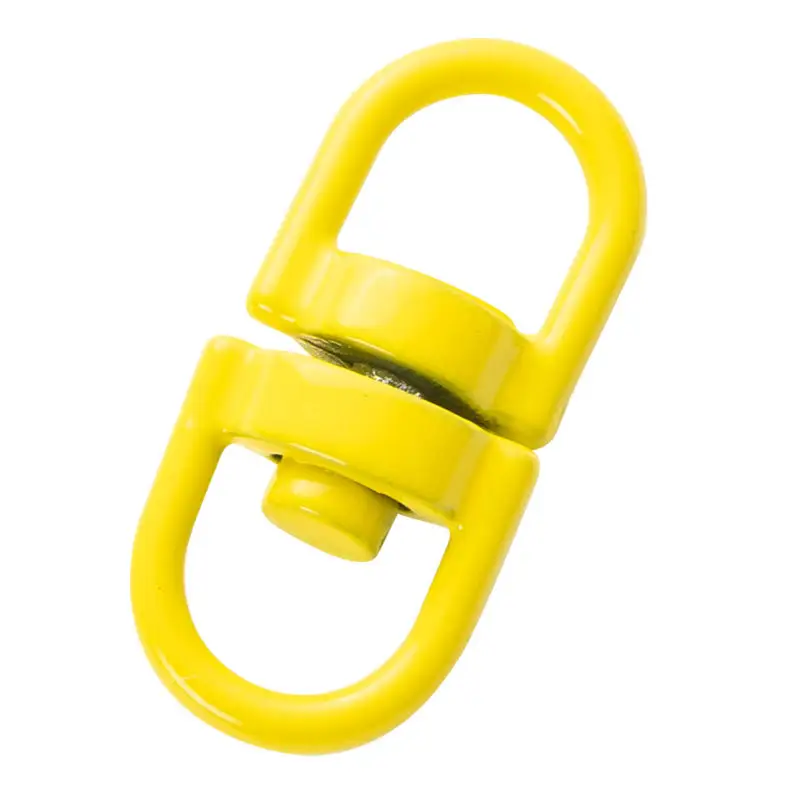 Diy Jewelry Accessories Ziny Alloy Swivel Ring Paint Color Rotary 8-Character Connecting Buckle For Key Chain Pendant