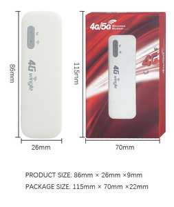 Dispositivos inteligentes de enrutador Wifi de red 4G con una ranura Sim Router 4G LTE Producto de red de comunicación USB - Product Image 6