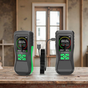 Color Screen Moisture Analyzer Rechargeable USB Floor Moisture Tester <strong>LCD</strong> Paint <strong>Humidity</strong> Meter <strong>Sensor</strong> for Tile Cement Brick - Product Image 1