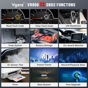 VR800 Vgate OBD2 Fehlercode-Leser OBD-II CAN-Diagnose-Scan-Tool prüfen - Product Image 3