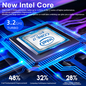 Computer portatile studio Gaming Laptop pc15.6 pollici Core i7 6565 Laptop 16GB 521GB Notebook - Product Image 2