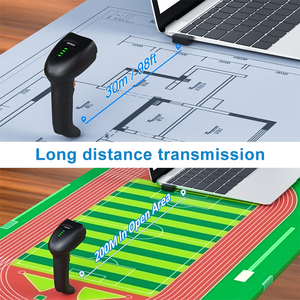 Hot Sale 1D 2D QR Barcode Scanner Wireless and Wired with Battery <strong>Level</strong> Indicator Bar <strong>Code</strong> Reader with Auto-Sensing Stand - Product Image 5