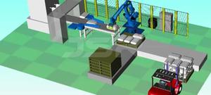 Yaskawa Industrial <strong>Palletizing</strong> <strong>Robot</strong> PL190 <strong>Loading</strong> and <strong>Unloading</strong> - Product Image 3