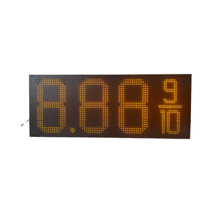 Große einstellige 6-Zoll-<span class=keywords><strong>7</strong></span>-<span class=keywords><strong>Segment</strong></span>-Anzeige führte rot emittierende Farbe für Tankstelle führte Preis schild