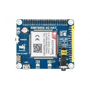 SIMCOM SIM7600E-H 4G HAT LTE Cat-4 4G / 3G / 2G GNSS für Raspberry Pi 4 Kit - Product Image 4