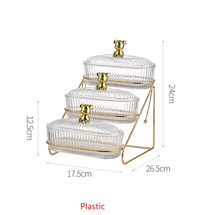 Couvercles transparents/plastique + PVC/3