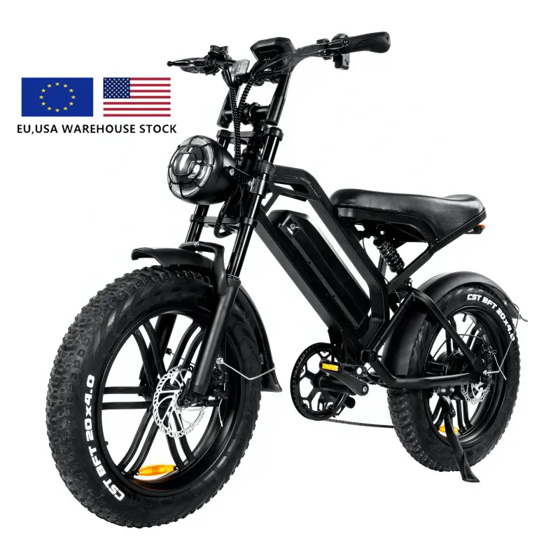 Super vélo électrique 73 20 pouces 48V 750W moteur 15Ah batterie gros pneu vélo électrique