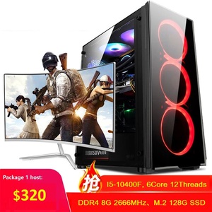Máquina de ensamblaje I5 10400f, 6 núcleos, 2,9 GHz, gtx1060, para juegos en vivo, ordenador de escritorio, para comer pollo, en stock - Product Image 4