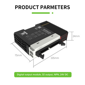 Señal de salida digital PLC del módulo NPN IO Soporte de sistema de bus distribuido IP20 16 módulos tipo MIL - Product Image 3