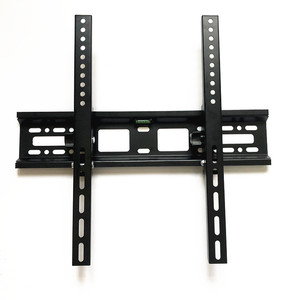 Siyah Tv ekran montaj üst raf tavan Bracket75 inç Retrable gelişmiş 85 in ayarlanabilir Tv askısı - Product Image 6