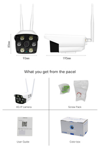 C6 4G Remote Monitoring IP <strong>Camera</strong> 4G Sim Card Supported Industrial Grade 4G Module PIR Motion Detection IP66 Rainproof - Product Image 6