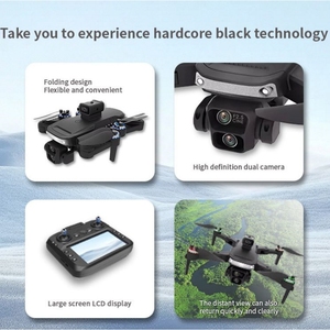 K2 büyük ekran FPV acemi Drone kiti 4K kamera ve GPS uzun menzilli 1000m Mini Drones yetişkinler için uzaktan kumanda - Product Image 4