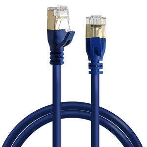Hochgeschwindigkeits-abgeschirmtes (STP) Solid-Computer-Netzwerk kabel mit Rj45-Anschlüssen Schlankes, langlebiges Internet-LAN-Kabel Cat7-Ethernet-Kabel - Product Image 1