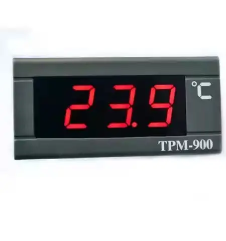 Termómetro Digital para coche, medidor de temperatura de agua con pantalla integrada de TPM-900, armario