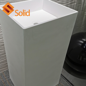 厂家低价人造石材基座盆水槽亚克力固体表面豪华盆水槽 - Product Image 4