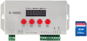 K-1000C Светодиодная лента светодиодная матрица String пикселей DC5-24V адресуемый программируемый контроллер с SD-картой - Product Image 2