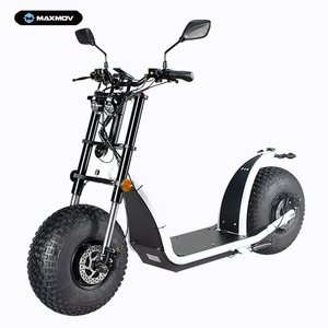 MAXMOV <span class=keywords><strong>EEC</strong></span>/COC sertifikası 1500W-2500W büyük güç çift Hub Motor Citycoco Scooter ile büyük yağ lastik