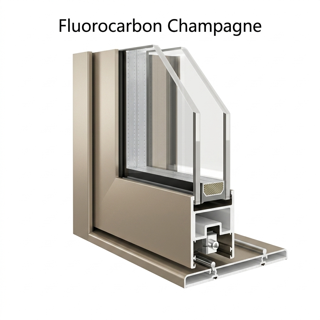 Champagne fluorocarboné