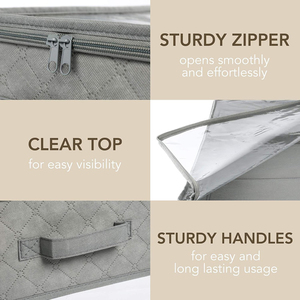 Durable and Stylish Storage Box <strong>Bin</strong> for Under Bed Storage - Keep Your Space Clutter-Free - Product Image 4