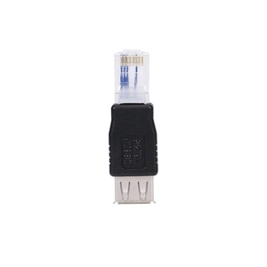 Adaptador USB a RJ45 USB2.0 Hembra a Ethernet RJ45 Conector adaptador de enchufe macho - Product Image 4
