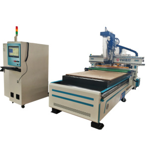 Máquina enrutadora CNC ATC lineal con 12 cortadores de revistas de herramientas Función de cambio automático de herramientas - Product Image 1