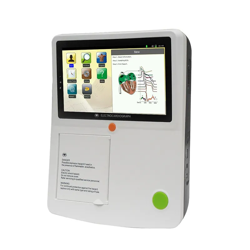 MN-ECG001 New Design Medical Device Digital 3-Channel ECG Machine
