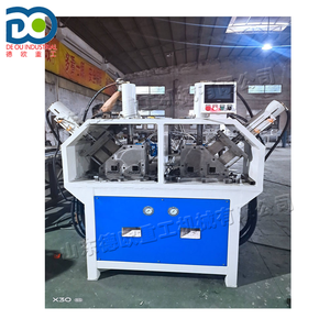Máquina integrada de punzonado y corte de tubos de acero de doble estación CNC totalmente automática punzonadora CNC de doble estación 140