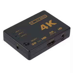 HDMI 3进1出4k HDMI开关支持HDCP1.4 HDMI 3端口盒集线器4k 30hz与PS5 PS4兼容 - Product Image 2