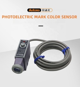 Sensor de marca de Color fotoeléctrico con ojos de pintura verde, detección de Sensor de Color ajustable con salida de relé - Product Image 6