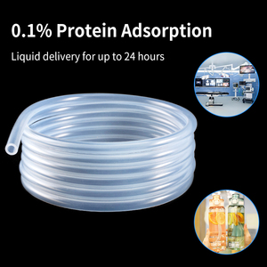 USP Class vi Silicone bơm nhu động ống cho Roche cobas 6000 ivd thiết bị 8.00 mét OD 0.10 mét ROHS/đạt chứng nhận tùy chỉnh - Product Image 3