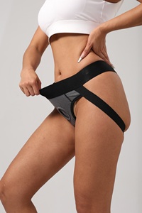 Strap On Harnas Doos Ondergoed Voor Lesbische Mannelijke En Vrouwelijke Volwassen O Ring Sexy Holle Band Op Lingeriewomen Ondergoed - Product Image 3