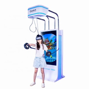 Коммерческая 9D VR игровая машина Виртуальная реальность станция для внутреннего использования на открытом воздухе для аэропорта, изготовлена из ПК, парка виртуальной реальности - Product Image 5
