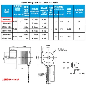 <span class=keywords><strong>CNC</strong></span> Guía de riel lineal Etapa Tipo T Mini Motor paso a paso Actuador lineal 50-200mm Carrera Mesa deslizante y Motor paso a paso Nema11 - Product Image 4