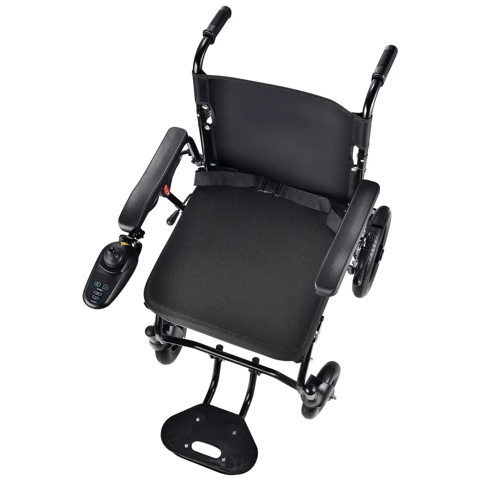 Fauteuil roulant électrique pliable standard de soins de santé bon marché fauteuil roulant électronique pour handicapés adultes fabriqué en usine