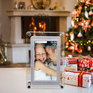 Frameo 5 inç WiFi dijital resim çerçevesi akrilik dijital Video çerçevesi 32GB bellek 1280x800 IPS LCD dokunmatik ekran - Product Image 5