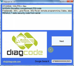 VIN a PIN-calculadora de código de 1996-2016, lector de código Pin