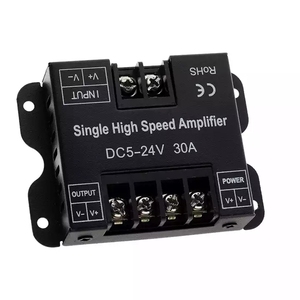 Светодиодный контроллер усилитель для RGBCCT RGBW RGB светодиодной ленты Mini DC5V 12V 24V 12A 24A 30A 4Pin RGB RGBW RGBWW консоль ретранслятора мощности - Product Image 6