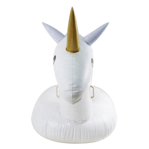 Piscina gonfiabile con unicorno arcobaleno galleggiante per adulti e bambini - Product Image 2