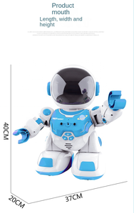 Super grande astronauta telecomando robot di programmazione intelligente giocattoli educativi per bambini giochi di apprendimento ragazzo buon regalo