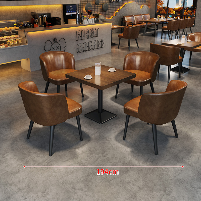 One table and four chairs combination