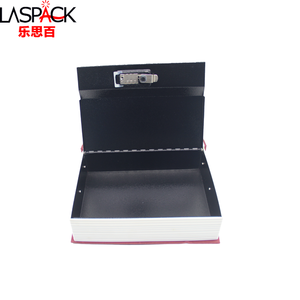 LAS-WTレッドホーム辞書流用メタルシークレットコードロックマネーブックセーフルックボックスホーム用 - Product Image 5