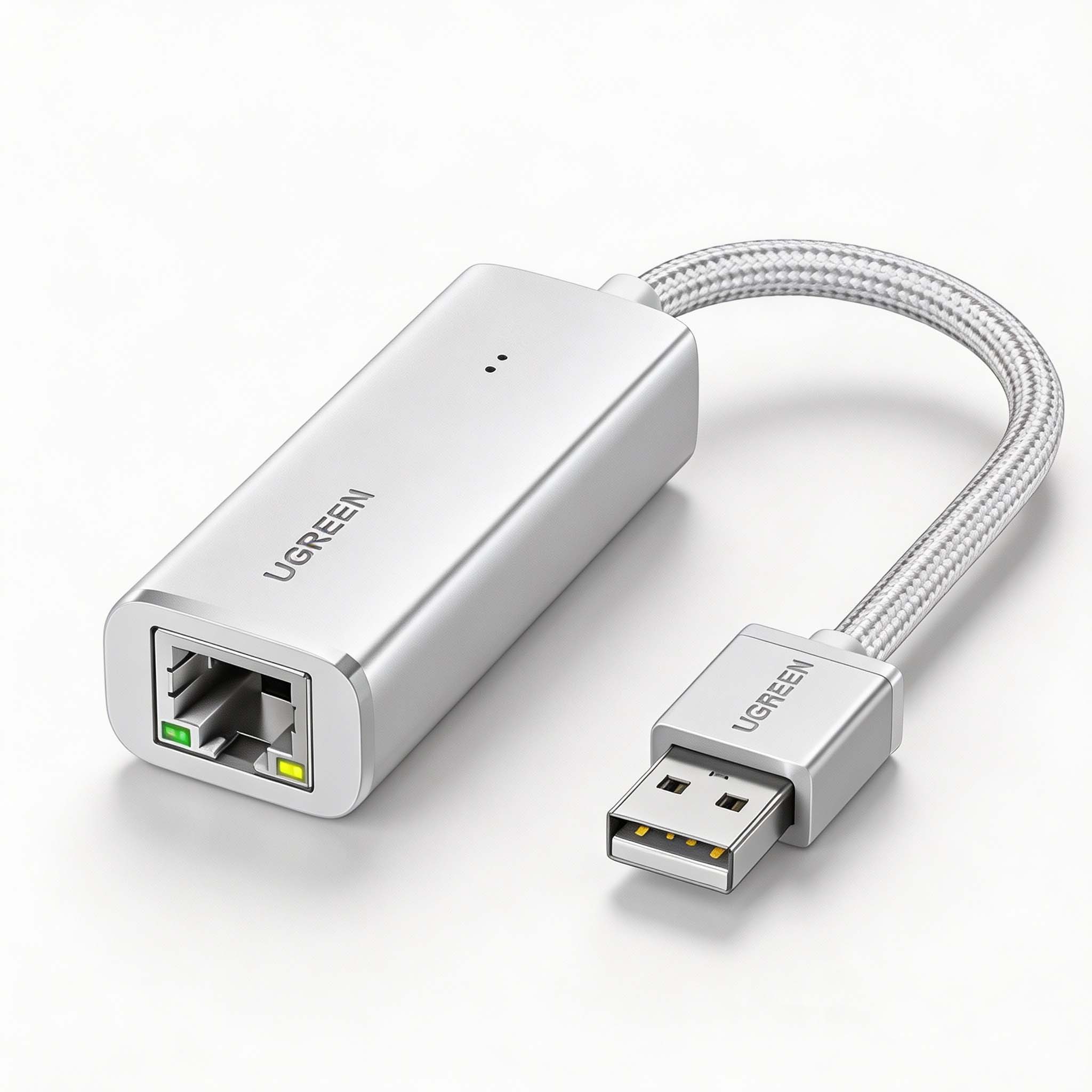 Blanc (adaptateur Ethernet rapide USB2.0 15634)