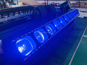 DMX 10*60W RGBW像素发光二极管光束移动棒变焦活动舞台闪光灯照明DJ迪斯科音乐会