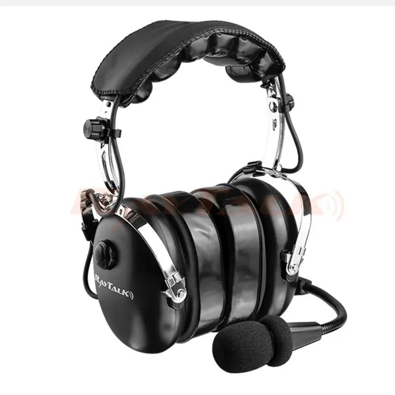 Racing Headphones RAN-1000AQ/2E Dual Earmuff 2 Way Radio Motorsport Headset For GP328 Plus