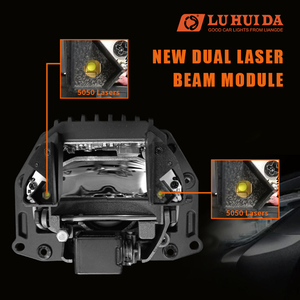 High Definition Car Detailing Light <strong>Led</strong> M7 New Three-eye High-power Bifocal Lens with Laser Bi Project Light Bulbs for Cars - Product Image 4